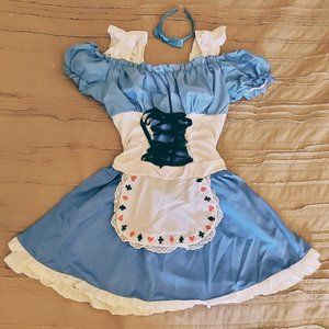 Alice in Wonderland Costume (1X/2X)